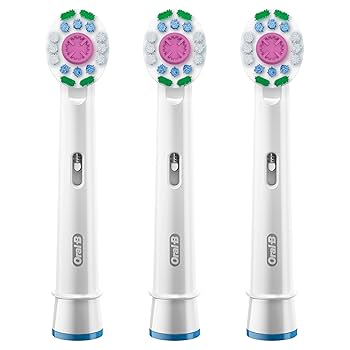 Oral-B 3D White X-Filament Replacement Brush Heads, 3 Count